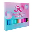 thumbnail image 4 of 50 Piece Pastel Pencil Set - Includes Sharpener, White Eraser, Kneaded Eraser, 4 of 4