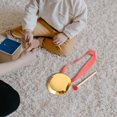 thumbnail image 3 of Gong for Kids Mini Kids Musical Instruments Copper Cymbals Gong Copper Hand Gong Musical Gong Instrument 12CM, 3 of 8