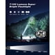 thumbnail image 2 of Linternas LED Recargables de Altos Lúmenes, Linternas Potentes Súper Brillantes con 5 Modos de Iluminación, Camping-Negro, 2 of 5