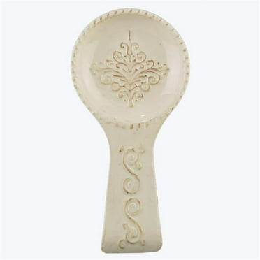 Youngs 10064 Ceramic French Country Spoon Rest