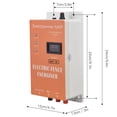 thumbnail image 4 of Energizador de cerca eléctrica, controlador de cerca eléctrica ajustable para prevenir animales salvajes, cría de ganado, jabalíes y caballos., 4 of 5