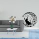 thumbnail image 2 of Figura esférica de escritorio, estatua de pared de metal con detalles de vidrio y hierro. Diseño delicado y creativo, ideal para hogares y oficinas., 2 of 8