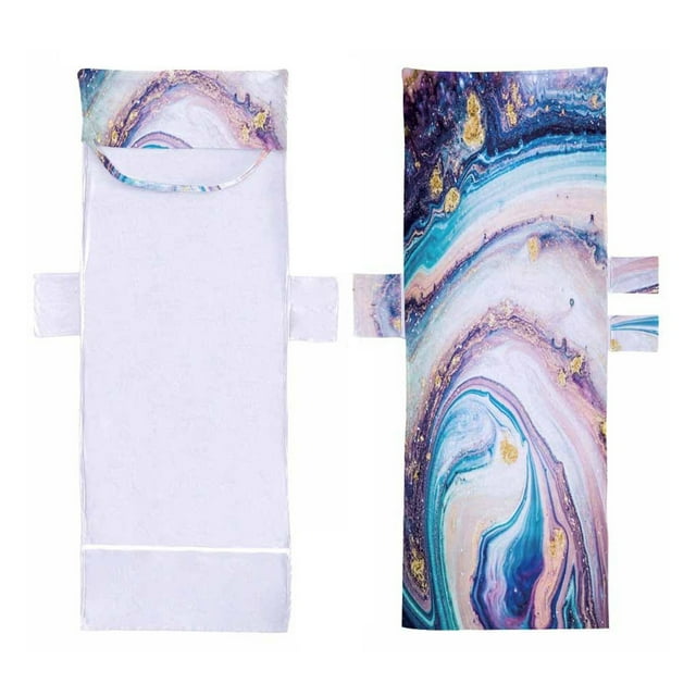 Serviette en Tissu Éponge Antidérapant avec Poches Latérales