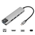 thumbnail image 4 of Sarapandan USB 3.0 Hub 5-in-1 Type-C Docking Station Multi-Function for Notebook / Computer / Mobile Phone, 4 of 7