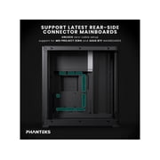 Phanteks NV9 MKII, Showcase Full-Tower Chassis, Rear-Connect MB Support, Integrated D/A-RGB Lighting, Seamless Tempered Glass Design, 11x 140mm Fan Positions, Black