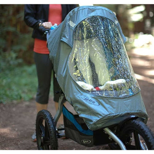 bob weather shield for single swivel wheel strollers