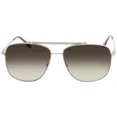 thumbnail image 1 of Gafas de sol Lacoste para hombre lentes de policarbonato marco de metal bronce claro L188S 035, 1 of 3