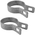 thumbnail image 1 of 178 Brace Band for Chain Link Fence Use for 178 Outside Diameter PostPipe Galvanized Chain Link Brace Band 2 Pack, 1 of 1
