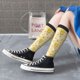 thumbnail image 5 of Balery Cute Bee Gnomes Calcetines novedosos Calcetines deportivos Calcetines hasta la rodilla Calcetines de algodón Calcetines originales y geniales, 5 of 6