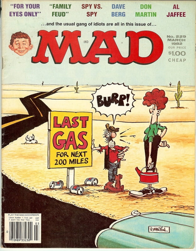 MAD Magazine #229 March 1982