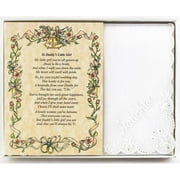 From the Father of the Bride to his Daughter Wedding Handkerchief