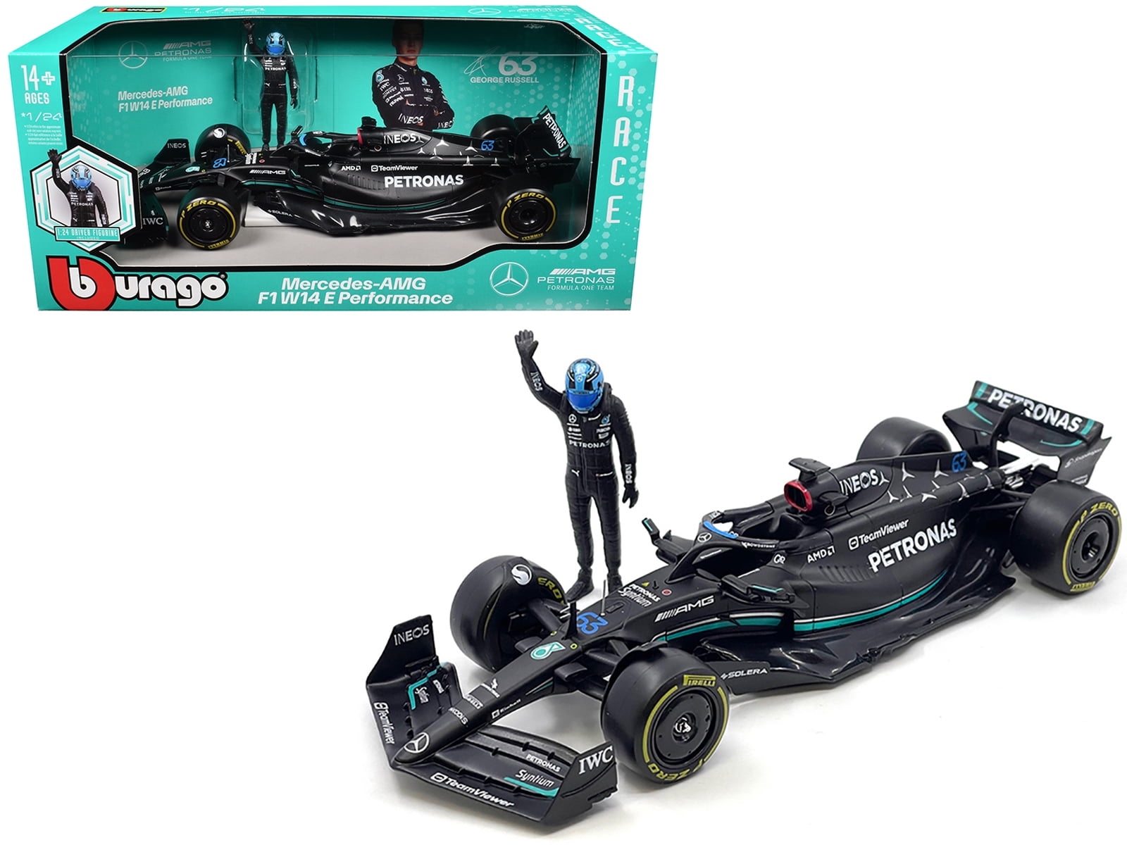 Mercedes AMG F1 W07 Hybrid Petronas Lewis Hamilton 2016 1/18 Mercedes AMG F1 W07 Hybrid Petronas Lewis Hamilton 2016 1/18