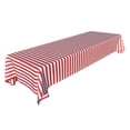 thumbnail image 2 of GUOOL Disposable Table Cloth Covers Tablecloths Cover Wedding Party Red Stripe, 2 of 7