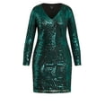 thumbnail image 5 of City Chic Women's Plus Size Bright Lights Dress, 5 of 5
