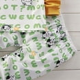 thumbnail image 5 of NOLDARES Toddler Baby Boy Clothing Sets Solid Color Long Sleeve Tops and Pants Kids 2pcs Outfits Size:3-6 M,White, 5 of 6