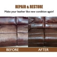 thumbnail image 5 of Leather Recoloring Balm, 2026 New Leather Recoloring Cream, Leather Repair Cream, Leather Color Restorer, Leather Filler Repair Kit for Furniture, Sofa, Car Seats, Shoes (#34-Smoky Brown), 5 of 9