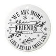 thumbnail image 2 of Fwttom Christmas Tree Ornaments - Best Friend Round Decorations, Circle Friendship Acrylic Ornaments with Holiday Quotes, Festive Gift Set, 2 of 6