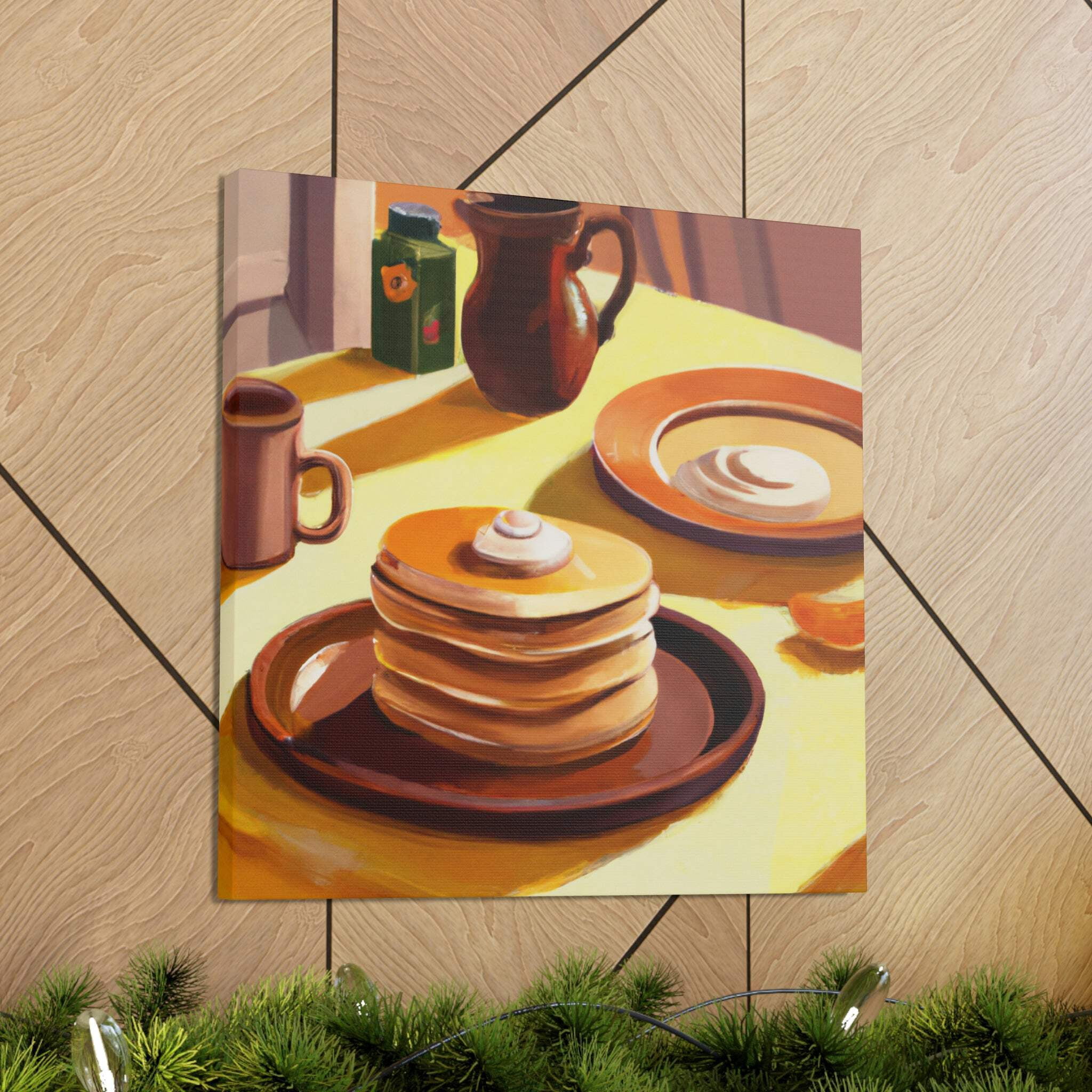 Pancakes in Neoclassicism - Canvas