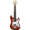 Vorson FSUK-1 S-Style Electric Ukulele with Gig Bag