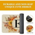 thumbnail image 4 of Fall Monogram Letter E Door Mat 30 X 17 Inch Family Last Name Initial Welcome Doormat Indoor Outdoor Entrance Floor Rug Non Slip Fall Autumn Thanksgiving Decor Rubber Mats, 4 of 5