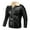 Black, variant on XMMSWDLA Blousse for Men Plus Velvet Padded Lapel Casual Zipper Side Seam Pocket Jacket Leather Jacket