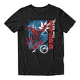 thumbnail image 2 of Marvel Spider-Man Brand New Day Men's Spidey Urban Swing Poster T-Shirt (Black, S-XXXL), 2 of 4
