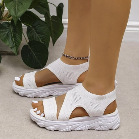 

Awdenio Women s Slide Sandals Deals New Style Sandals Women s Woven Mesh Flat Beach Shoes Casual Women s Shoes Discount