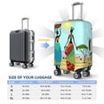 thumbnail image 6 of Xecao African Women in Mountain Landscape (2) print Elastic Luggage Cover, with double-sided print , is perfect for travel, business, and daily use, 6 of 9