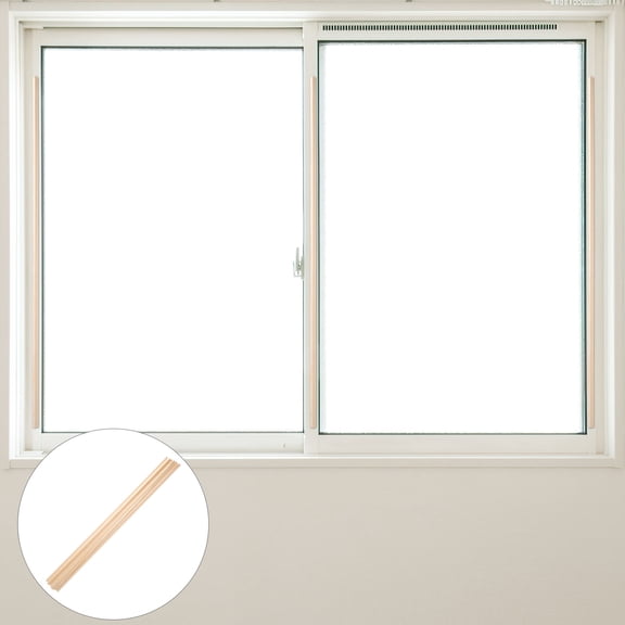 ROSENICE Molding Strip Decor Window Decoration Trim Beige 10Set 19.65X0.24X0.24in