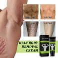 thumbnail image 5 of Crema depilatoria para hombres, crema depilatoria suave que inhibe el crecimiento del vello., 5 of 5