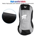 thumbnail image 4 of Scienceny Funda de asiento de coche de 4 piezas, Protector de vehículo transpirable Universal, negro, gris, asiento Interior, funda con Ventana automotriz, 4 of 6