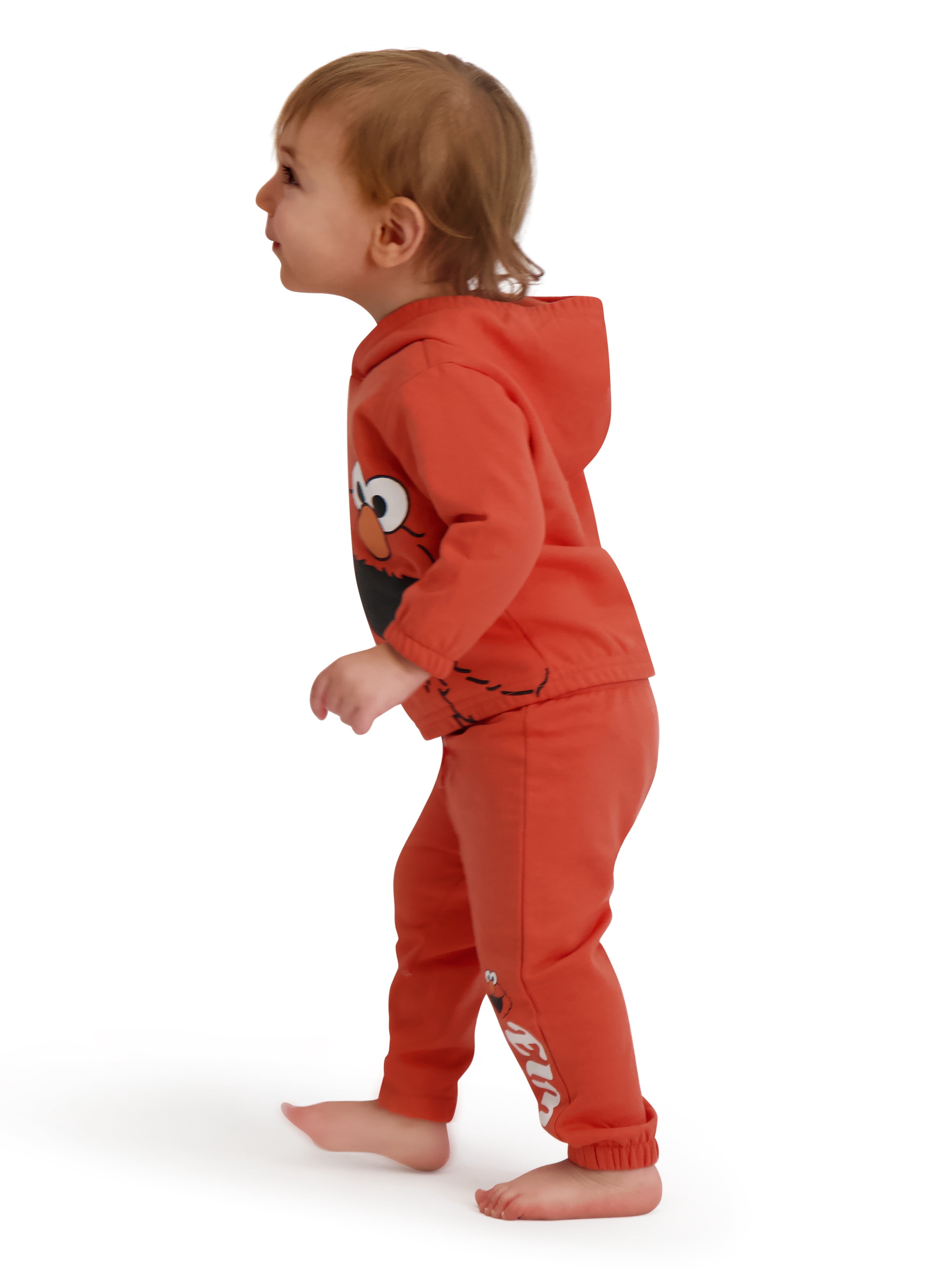 Elmo Baby 2 Piece Fleece Jogger Set, Sizes 0-24 Months