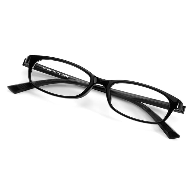 Gafas falsas DreamCalf Trendy pequeñas rectangulares Y2K para mujer