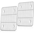 thumbnail image 1 of 2 Pcs Grille de Cuisson en Acier Inoxydable Résistant à la Chaleur pour Rôtissage et Séchage, 1 of 10