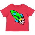 thumbnail image 3 of Inktastic Cute Green Rocket Boys or Girls Toddler T-Shirt, 3 of 5