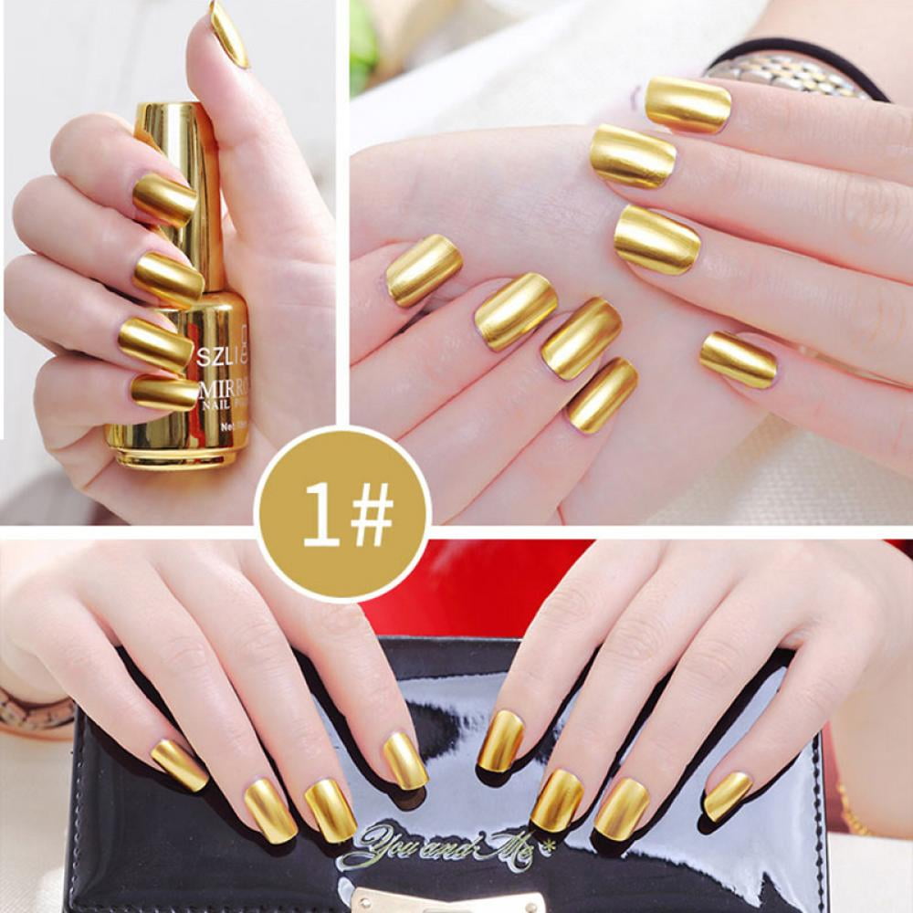 Details 159+ gold nail varnish best