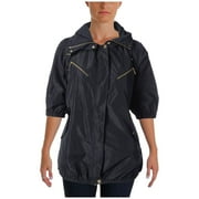 New 4619-2 Michael Kors Windbreaker Parka Jacket Lightweight Coat, Medium $160