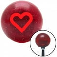 thumbnail image 1 of Bouton de Changement de Vitesse en Flocons de Métal Rouge avec M16 x 1,5 Insert, 1 of 1