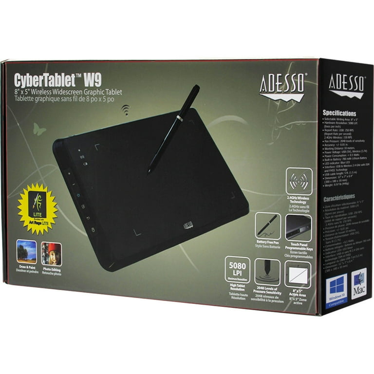 Adesso selling cyber tablet w9