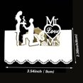 thumbnail image 1 of Tarjetas blancas de encaje con corte láser para decoración de fiestas de cumpleaños, tarjetas de nombre y lugar de mesa, ajuste de mensaje, tarjeta de felicitación, recuerdo de boda, 50/100 piezas, 1 of 4