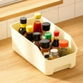thumbnail image 4 of Kchsji Plastic Storage Baskets Organizer Bins For Home, Open Stackable Storage Box For Pantry Kitchen Organization, Multipurpose Bin For Bathroom Closet Laundry Room Decor Storage, 4 of 6