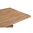 thumbnail image 3 of Taran Designs Lawrence 96" Solid Wood Double Pedestal Dining Table in Brown, 3 of 6
