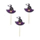 thumbnail image 3 of HEALEEP 12Ud De Toppers Para Pastel Con Sombrero De Multicolor Para Fiesta, 3 of 7