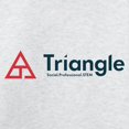 thumbnail image 3 of CafePress - Triangle Tagline Horizontal Sweatshirt - Crew Neck Sweatshirt, 3 of 4