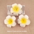 thumbnail image 3 of Bewildely 10 piezas de cabeza de flor Artificial, tocados decorativos de espuma, decoración DIY, fabricación de joyas, broche de hecho a mano Decoración, 3 of 6