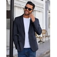 thumbnail image 4 of COOFANDY Men's Business Blazer Slim Fit Lightweight Sport Coats Two Button Casual Suit Jacket, 4 of 6