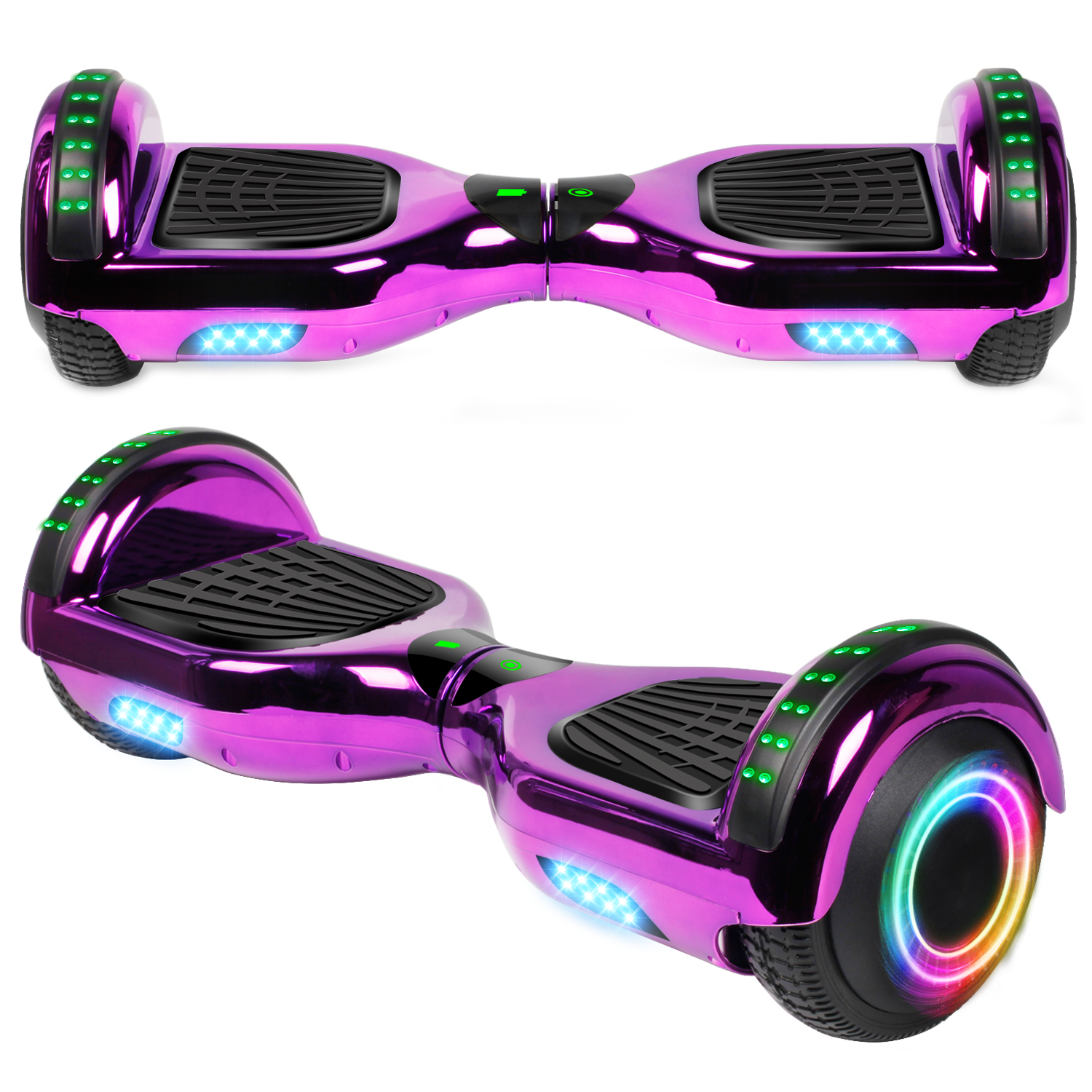 Details about / 6.5“ Bluetooth Hoverboards Smart Self-Balancing ScooterLED No Bag