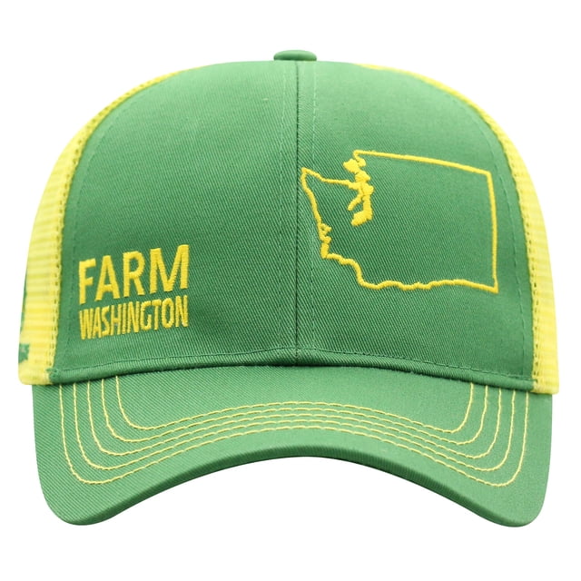 Gorra John Deere Farm State Pride Verde/Amarillo Washington
