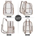 thumbnail image 2 of Mochila transparente USPECLARE para eventos en estadios, pequeña, 29 x 24 x 15 cm, 2 of 4