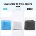 thumbnail image 5 of Disposable Bouffant Caps, 21inches Hair Net, Elastic Dust Cap for Food Service, Sleeping Head Cover (Blue), 5 of 6